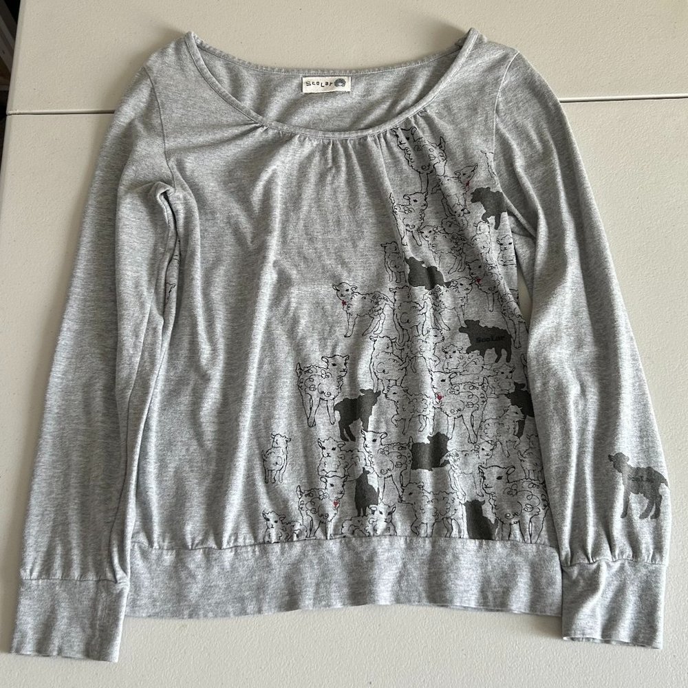 Scolar Long Sleeve Tee Lambs